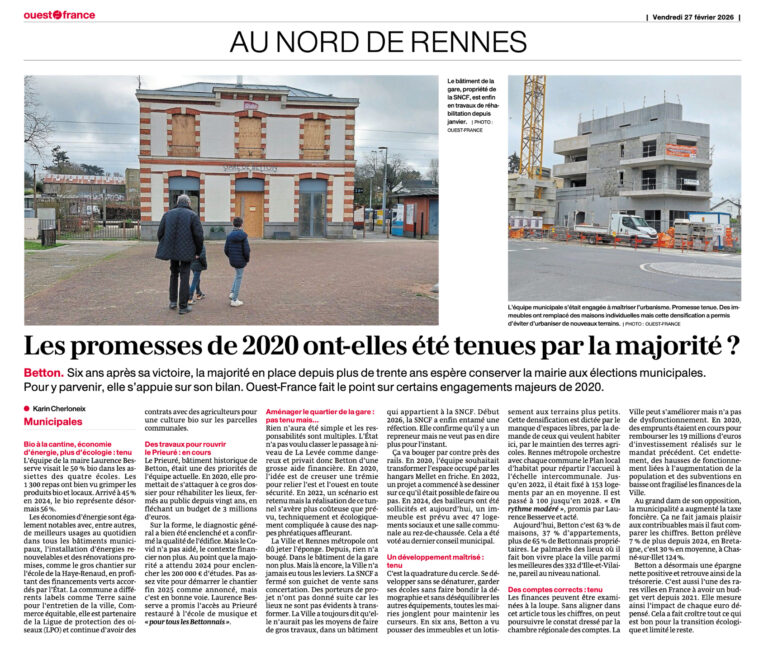 Un bilan reconnu, une dynamique à poursuivre